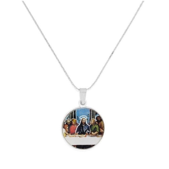 Alex and Ani The Last Supper Expandable Necklace - Picture 2 of 4
